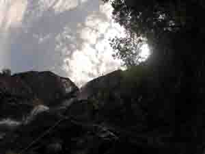 descente en rappel piscia di Alba